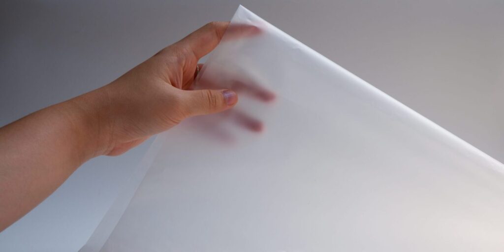 Lembaran plastik HDPE
